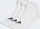 Спортски чорапи Адидас Thin and Light Sportswear Low-Cut HT3469, 3 пара, ниска кројка, бели