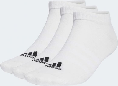 Спортски чорапи Адидас Thin and Light Sportswear Low-Cut HT3469, 3 пара, ниска кројка, бели