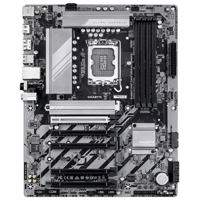 Pllakë amë Gigabyte B860 DS3H WIFI 6E, ATX, LGA 1851, DDR5, Wi-Fi 6E, e zezë