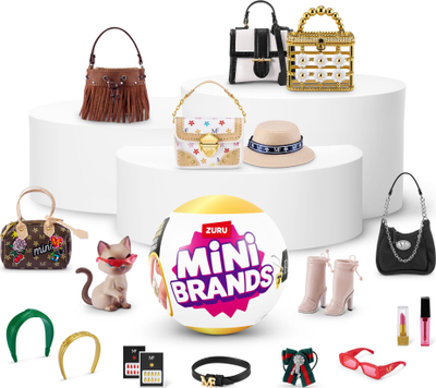Lodër surprizë Zuru Mini Brands Fashion, figura mini, Serie 3, shumëngjyrëshe