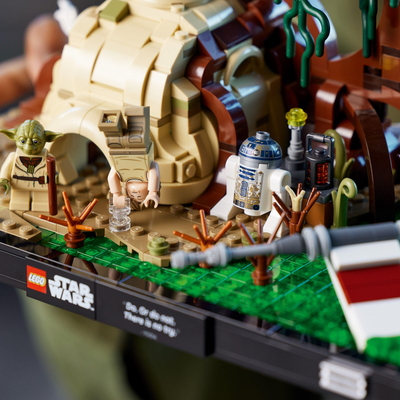 Set ndërtimi LEGO Star Wars Dagobah Jedi Training Diorama 75330, 1000 copa, për të rritur, shumëngjyrësh