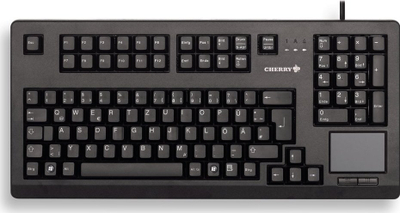 Tastierë CHERRY TouchBoard G80-11900, me touchpad, USB, e zezë