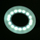 Lampë tavoline Activeshop White Snake Ring, LED, fleksibël, e bardhë