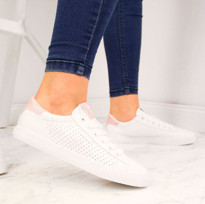 Atlete Big Star W HH274073, e ulët, e bardhë