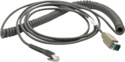 Kabllo USB Zebra CBL-TC5X-USBC2A-01, USB në USB-C, 1m, e zezë