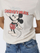 Maicë për femra Only Onlmickey Relaxed Fit, e bardhë