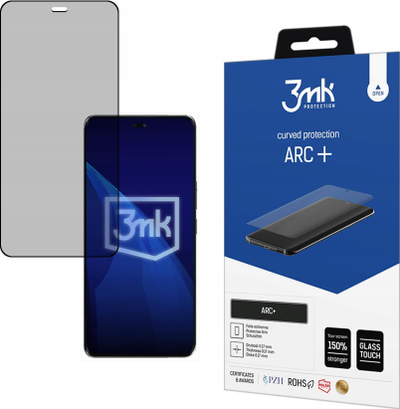 Заштитна фолија за екран 3mk ARC+, за Honor Magic7 Lite, транспарентна