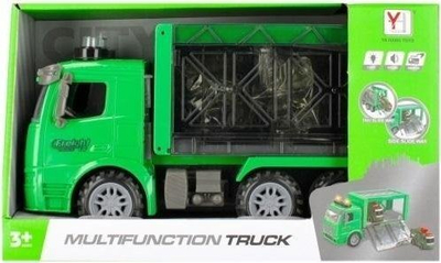 Lodër kamion Mega Creative Multifunction Truck, shkallë 1:14, me drita edhe zë, jeshil