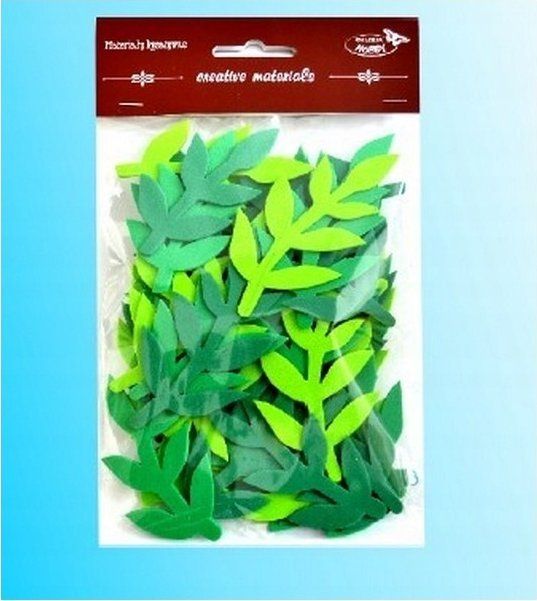 Set dekori Galeria Hobby Green Twigs, 36 copë, degëza artificiale, jeshile
