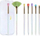 Set furçash grimi Jessup T318, 7 copë, qime sintetike, shumëngjyrësh