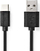 Kabllo USB Nedis USB 2.0, USB A në USB C, 2m, e zezë