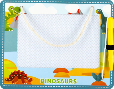 Dërrasë vizatimi magnetike Mega Creative Dino 3in1, me aksesorë, shumëngjyrëshe