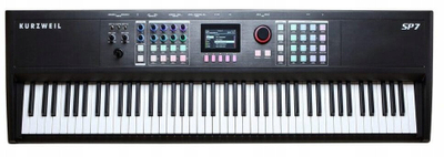 Piano skenike Kurzweil SP7, 88 taste, paketim me qëndrues dhe ulëse, e bardhë
