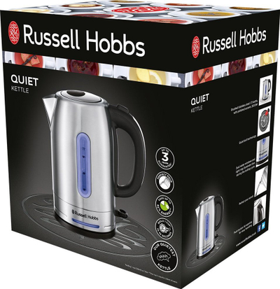 Ibrik Russell Hobbs 26300-70, 1.7L, i argjendtë