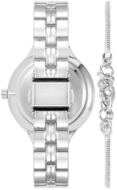 Orë dhe byzylyk për femra Nine West NW/2797TTST, e argjendtë/artë