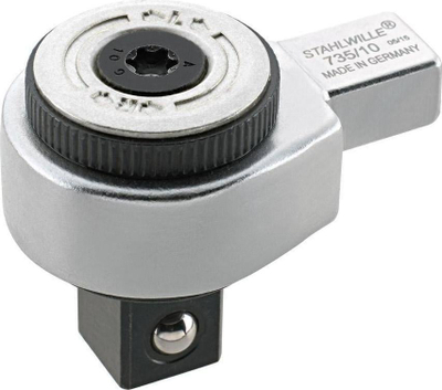 Клуч клик Stahlwille plug in, 1/2", 9x12mm, хром ванадиум
