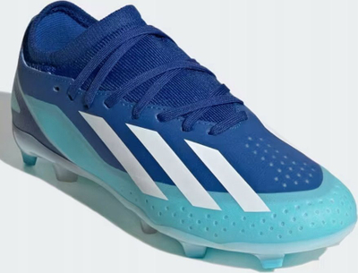 Këpucë futbolli Adidas X Crazyfast.3 FG Kids, fushë natyrale, royal blu me të bardha
