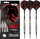 Стрелки за дартс Harrows Rage Steel Ragesteel 16966, меки врвови, 18 g, црвени