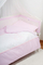 Set shtroje për krevate kalamajsh estilex Twinkle Star TB0281_TS10, 100x135 cm, me mbrojtës dysheku, me yje