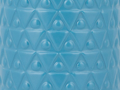 Vazo dekorative ARSIN stoneware 39 cm, shap shishe, blu