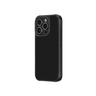 Заштитна маска AmazingThing Titan Max за iPhone 16 Pro Max, арамидни влакна 600D, со магнет, црна