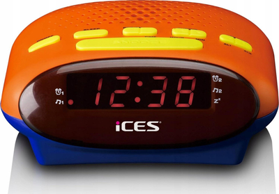 Radio orë Lenco ICR-210, FM, alarm, për fëmijë