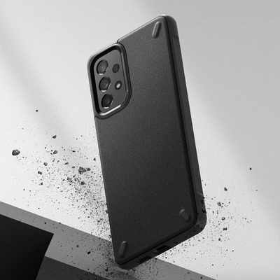 Mbulesë telefoni Ringke Onyx për Samsung Galaxy A73, TPU, rezistente ndaj goditjeve, e zezë