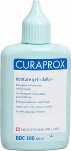 Xел за чистење протези Curaprox BDC 100 Daily, 60 ml, долготрајна свежина