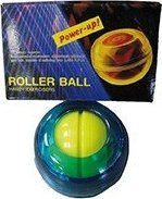 Top stërvitor dore SPARTAN Rollerball, deri 8000 rpm, blu transparent