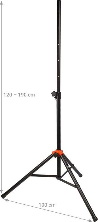 Stativ kolone për altoparlantë V-Tone S1, kapacitet 60 kg, i zi
