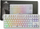 Tastierë Baracuda BGK-01114 Krill, tenkeyless, ndriçim rainbow, e bardhë