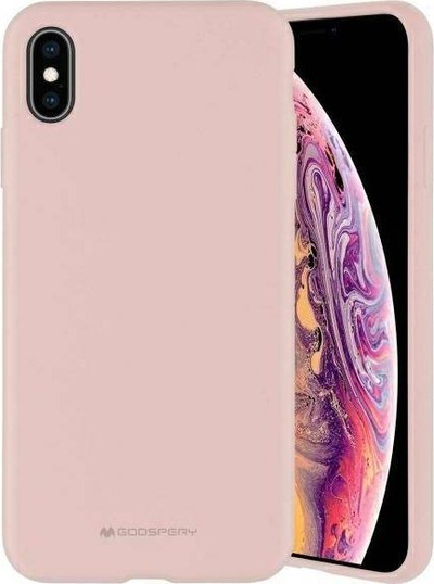 Mbulesë silikoni Mercury Premium për Samsung M33 5G, me prekje të butë, ngjyrë pink sand