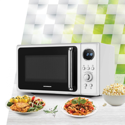 Furrë me mikrovalë Heinner HMW-MD20DRWH, 20L, 800W, e bardhë