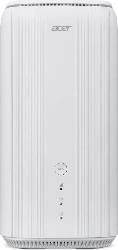 Безжичен рутер Acer Connect X6E 5G CPE, Wi‑Fi 6E трибенд, Gigabit Ethernet, бел