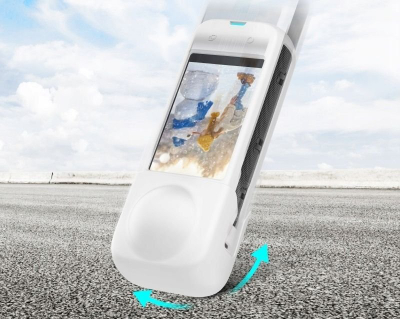 Kapele lente dhe mbrojtës silikoni Puluz PU985W, për Insta360 X4, transparente