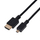 Kabllo HDMI Micro në HDMI Gembird CCHDMID6, 1.8m, e zezë