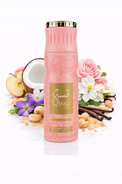 Deodorant spray Paris Corner Qissa Pink, i parfymuar, 200ml, rozë