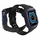 Rrip mbrojtës për orë Apple Watch, 38 40 41mm, TPU, i zi