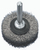 Furçë disku Abraboro AB99420113, 75mm, bosht 6mm, metalike