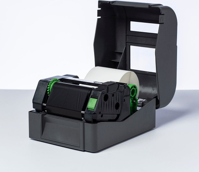 Ribbon printimi Brother BWS-1D300-110, 300m, termik, i zi