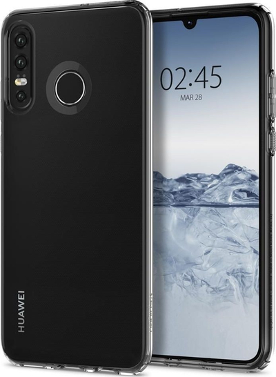 Kornizë mbrojtëse Spigen Crystal Liquid për Huawei P30 Lite, transparente