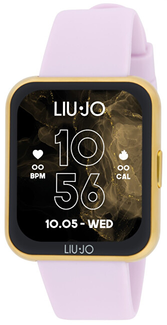 Orë smart për femra Liu Jo Voice Slim 2.0 SWLJ198, rozë