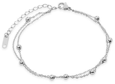 Byzylyk Troli Globe Silver