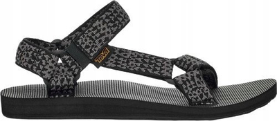 Sandale për burra Teva Original Universal, REPREVE, taban EVA, të zeza