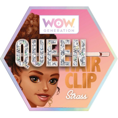 Kapëse flokësh WOW Hair Clip, me gurë stras, miks ngjyrash