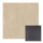 Tabaka tavoline HPL HM5839.35, set 2 copë, 80x80cm, ngjyrë travertin