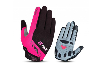 Doreza çiklizmi PRO B-RACE, me xhel, për ajrosje, zi fuchsia, M