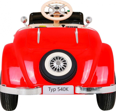 Makina elektrike për fëmijë Mercedes Benz Retro 540A, 4 motorë, deri 100 kg, e kuqe