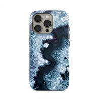 Mbulesë telefoni Burga Tough MagSafe Frozen Lake, për iPhone 16 Pro, e kaltër