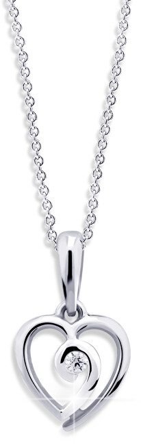 Aksesor për qafore Cutie Jewellery Z6298-1609-40-10-X-2, i argjendtë